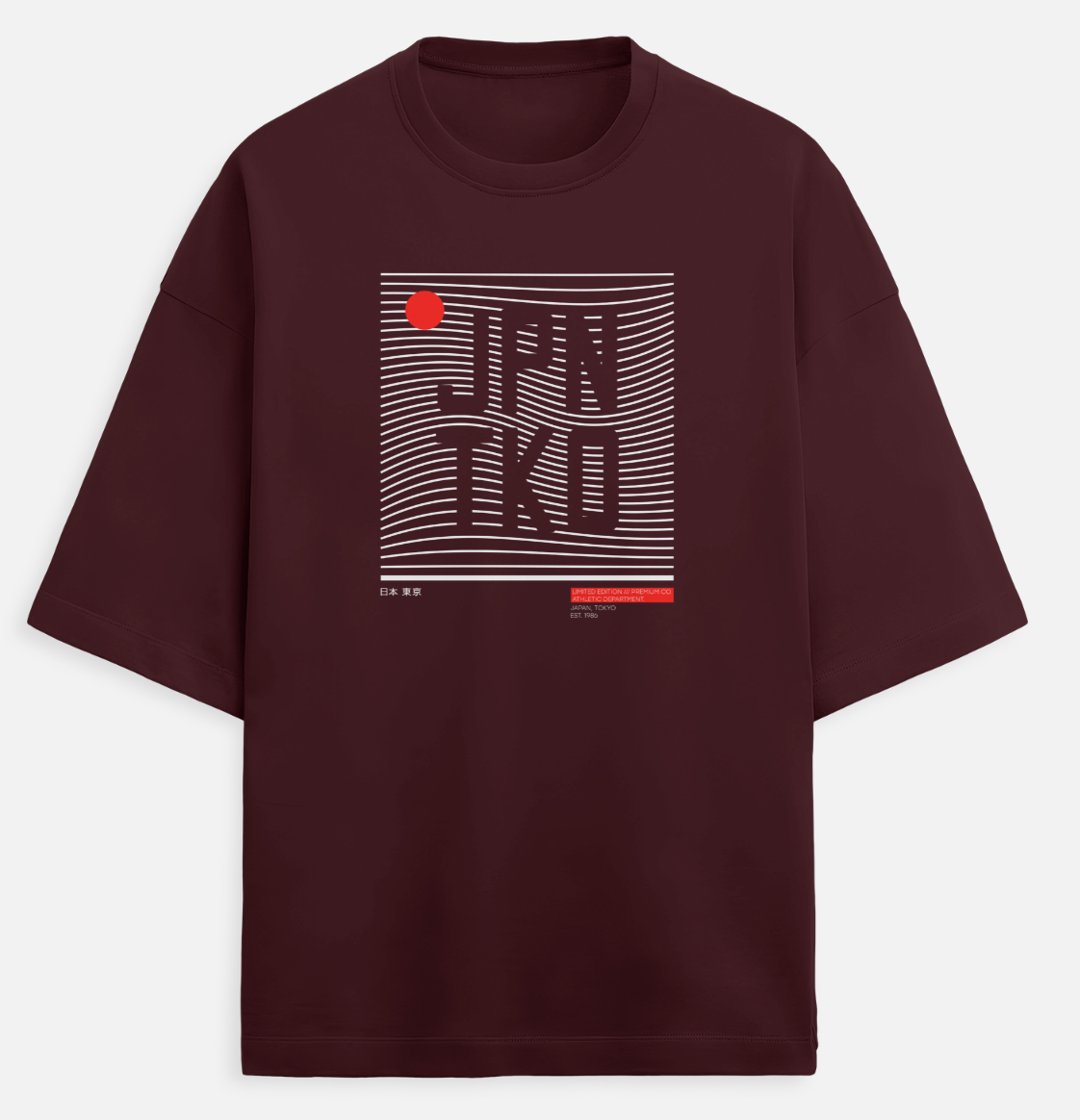 JPN TKO Unisex Terry Oversized Tee