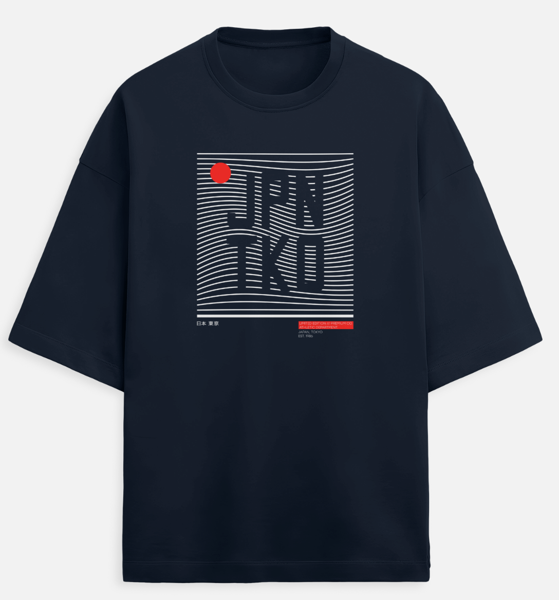 JPN TKO Unisex Terry Oversized Tee