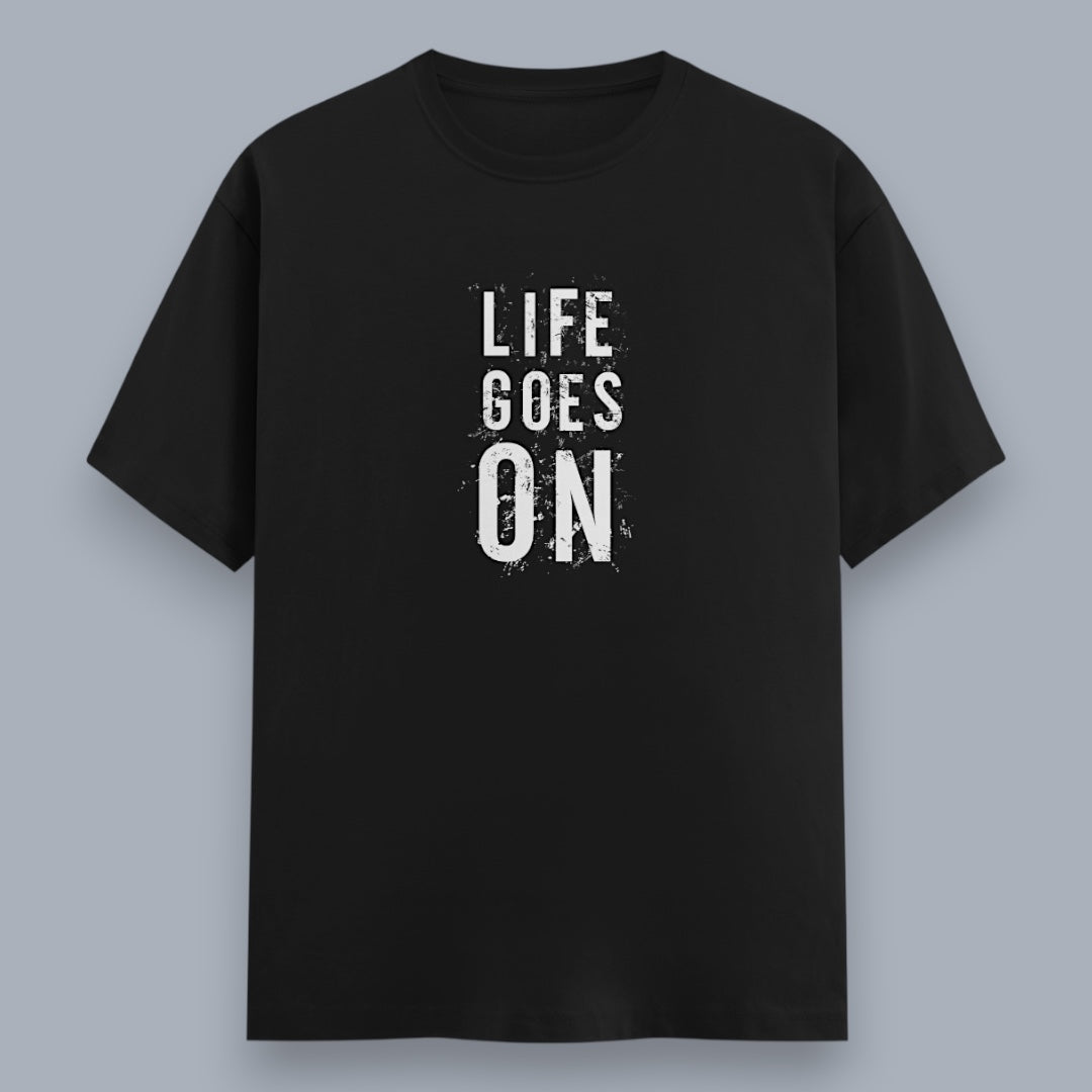 Life Goes On Men's Regular Fit T-Shirt