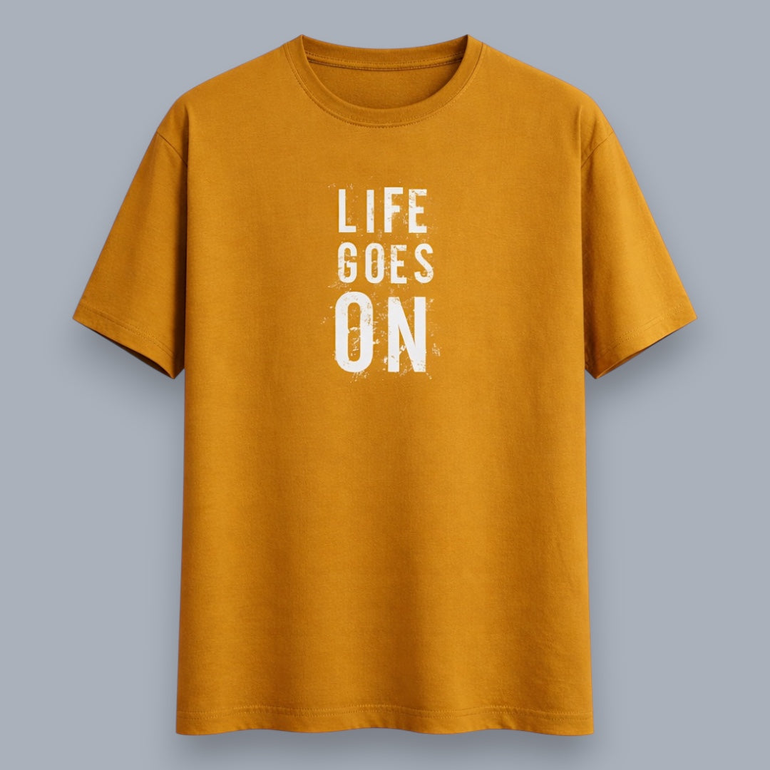 Life Goes On Men's Regular Fit T-Shirt