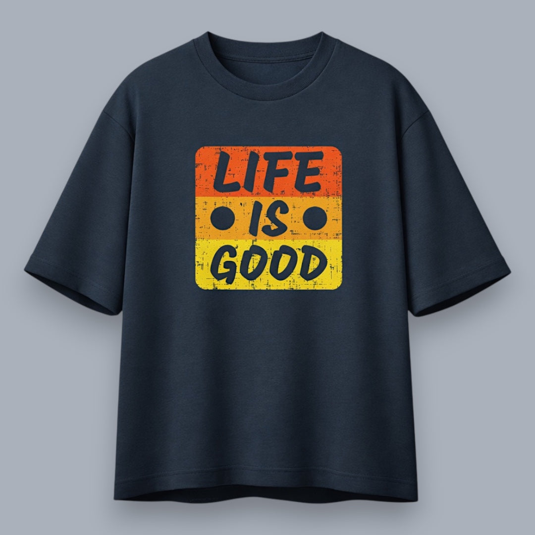 Life Is Good Men's Loose Fit Standard T-Shirt