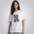LOVE Women's Loose Fit Standard T-Shirt