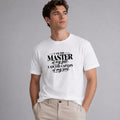 I Am The Master Of My Fate, I Am The Captain Of My Soul Men's Regular Fit T-Shirt