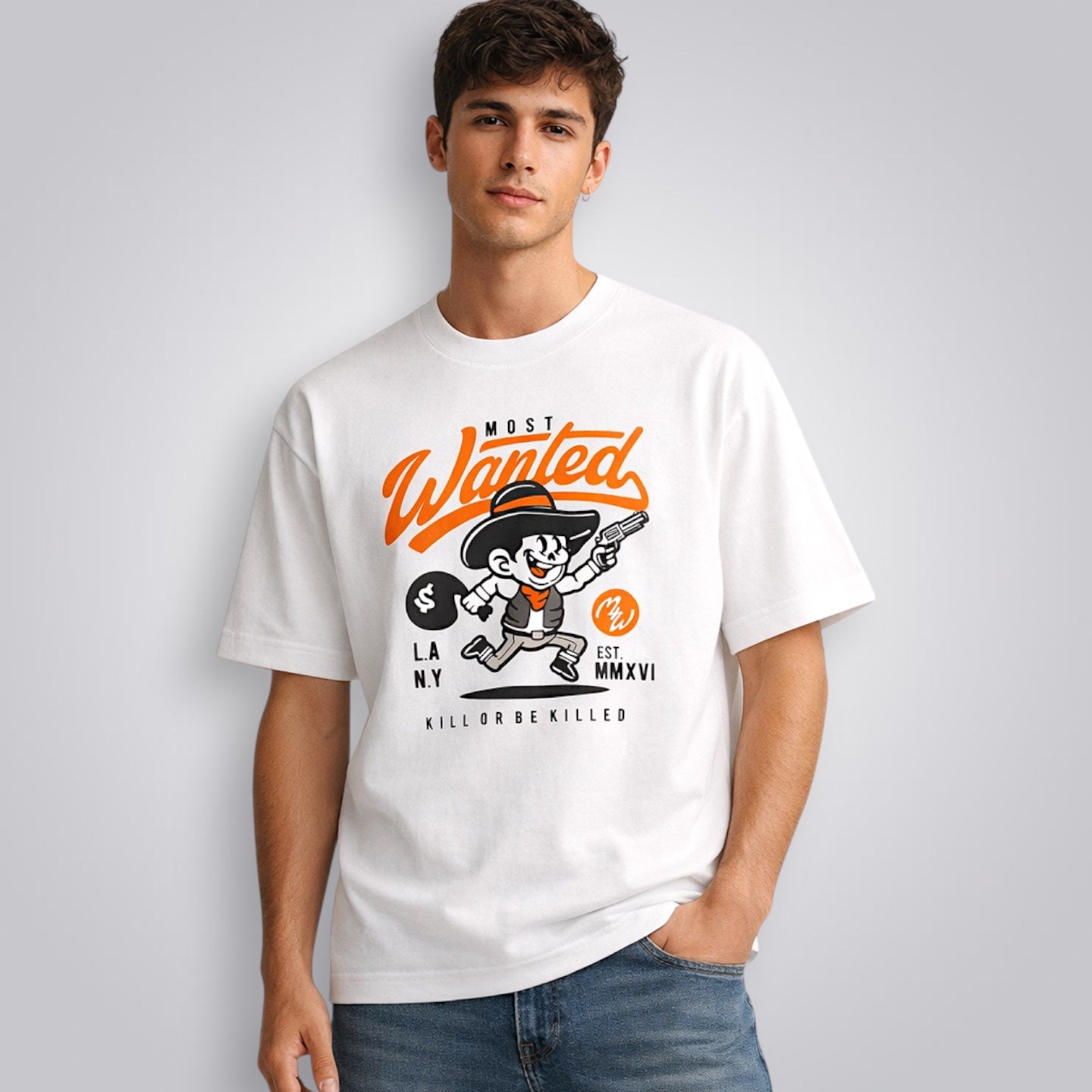 Most Wanted Unisex Loose Fit Classic T-Shirt