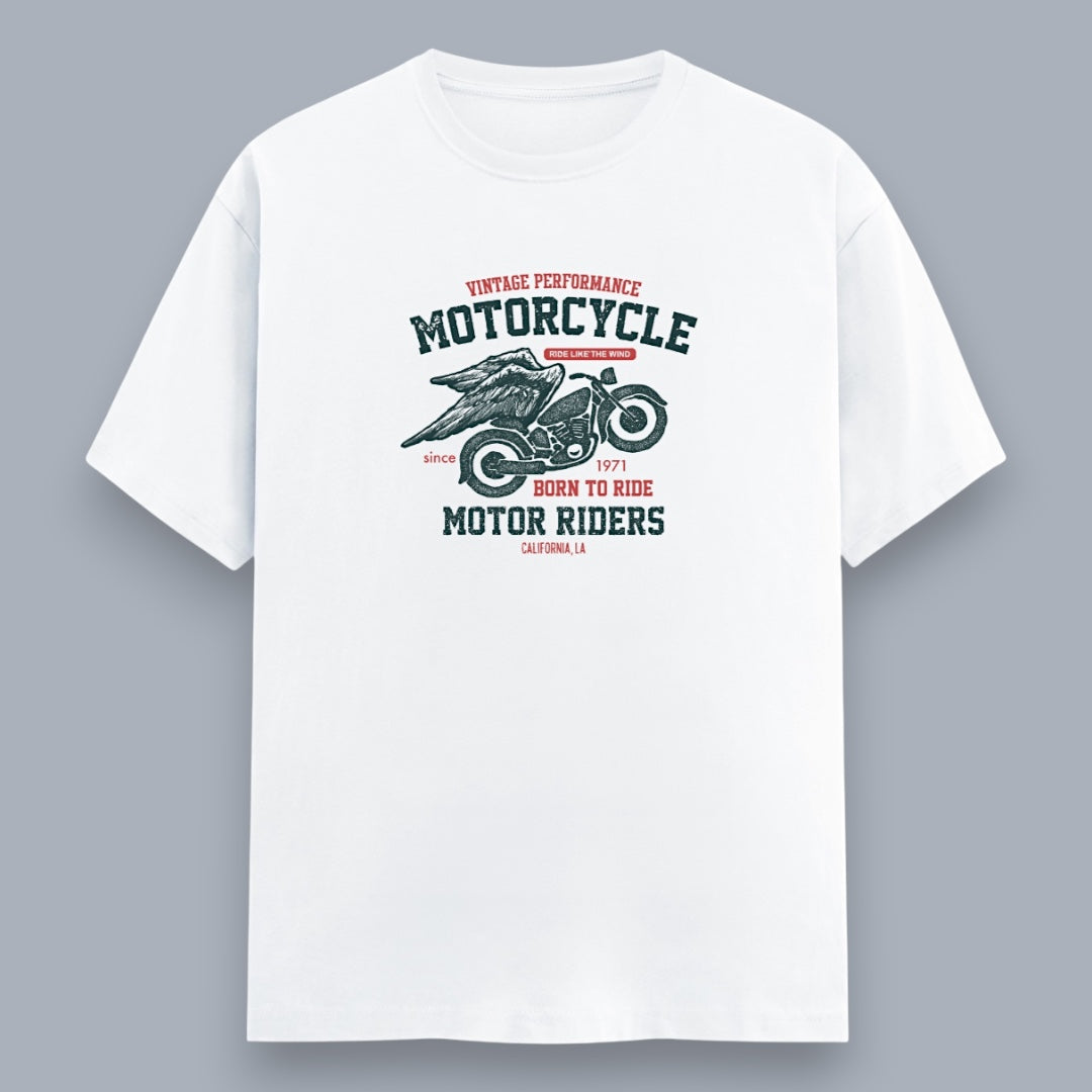 Motorcycle Motor Riders Men's Regular Fit T-Shirt