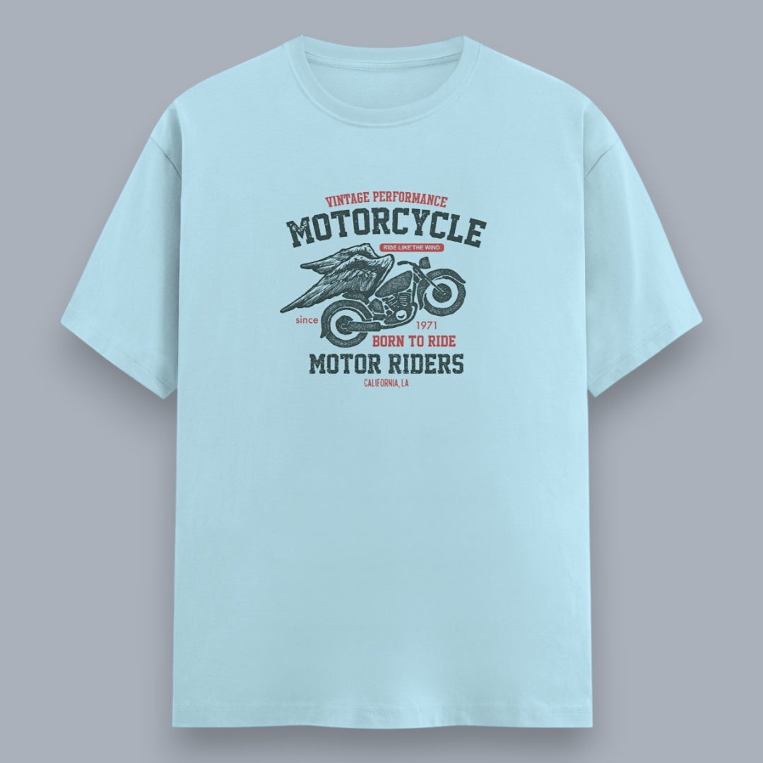 Motorcycle Motor Riders Men's Regular Fit T-Shirt