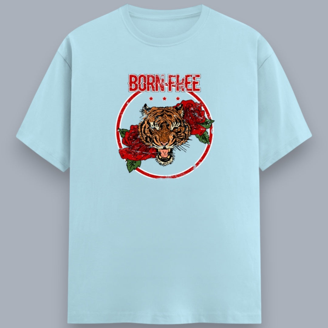 Born Free Men's Regular Fit T-Shirt