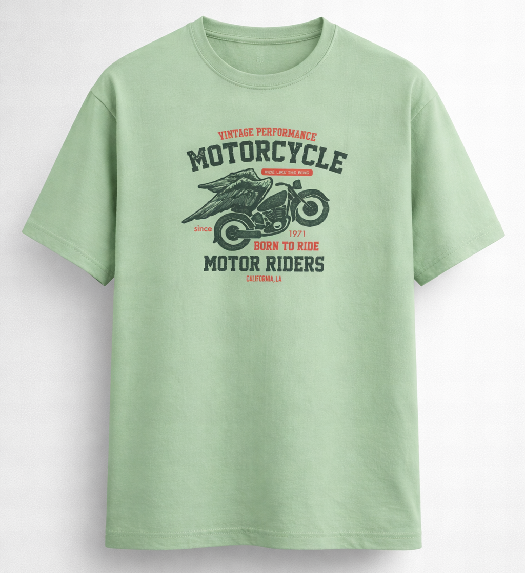 Motorcycle Motor Riders Men's Regular Fit T-Shirt