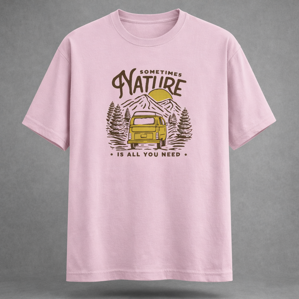 Sometimes Nature Is All You Need Women's Boyfriend Fit T-Shirt