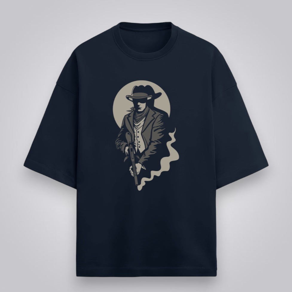 Gangster Men's Premium French Terry Oversized Tee