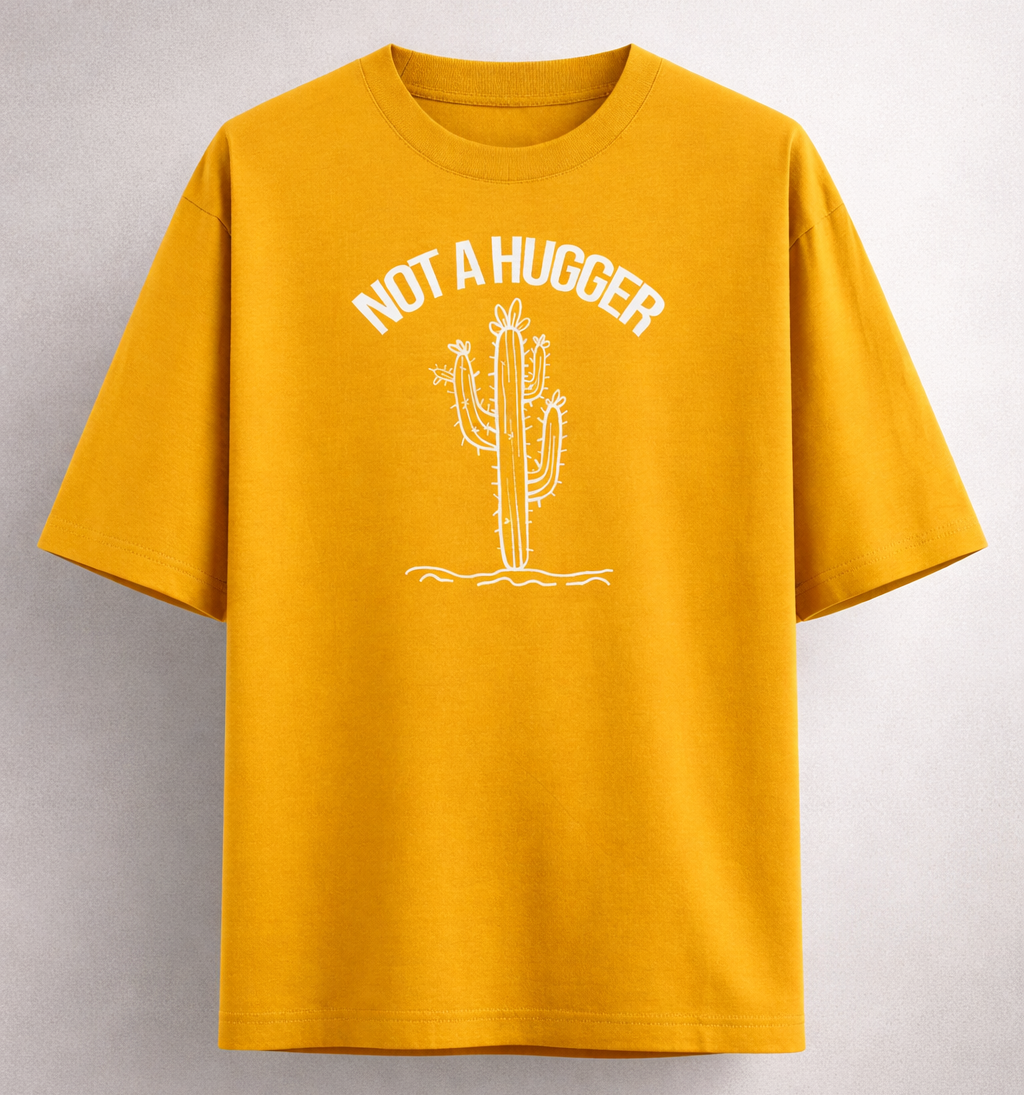 Not A Hugger Unisex Loose Fit Classic T-Shirt