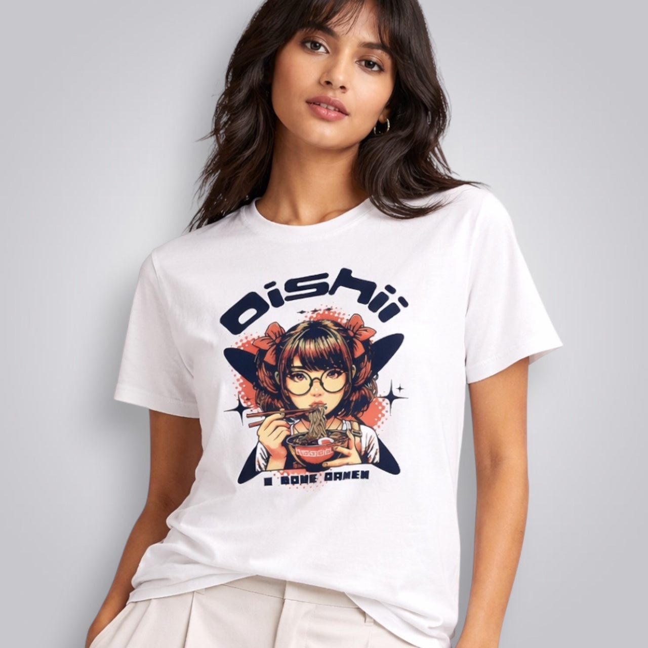 Oishii Women's Boyfriend Fit T-Shirt