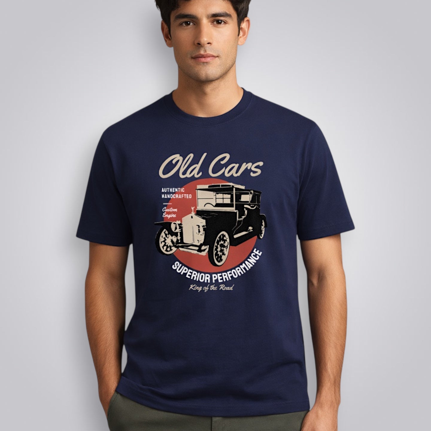 Old Cars Men's Regular Fit T-Shirt