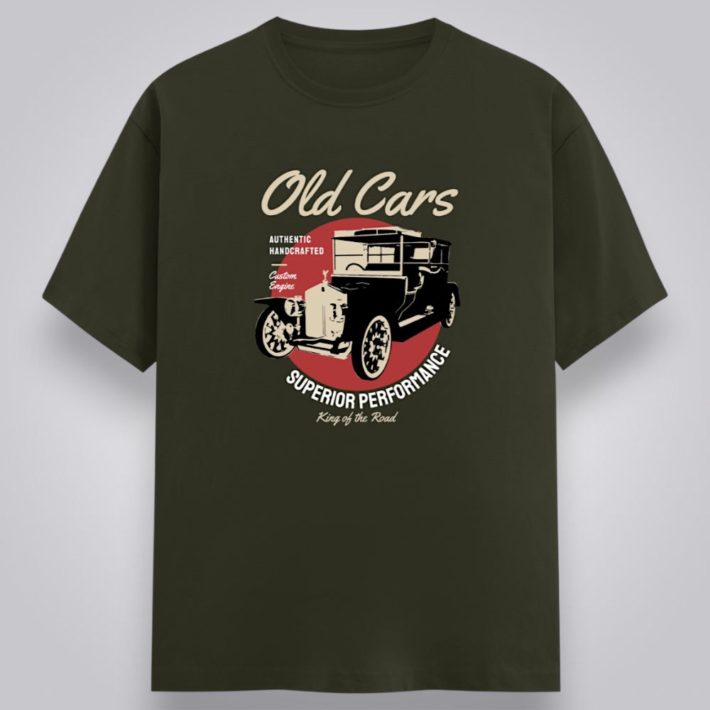 Old Cars Men's Regular Fit T-Shirt