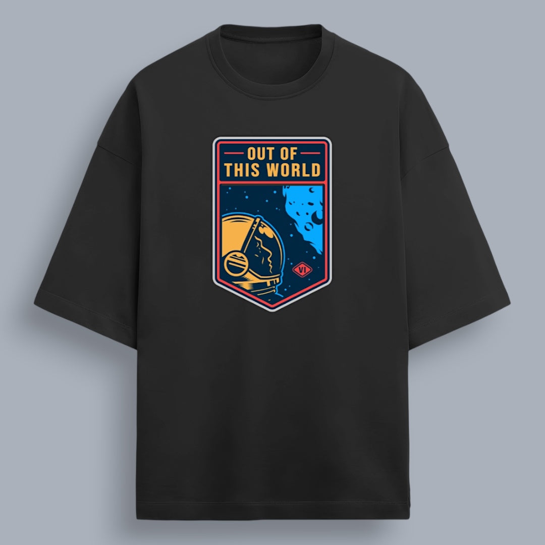 Out Of This World Men's Premium French Terry Oversized Tee