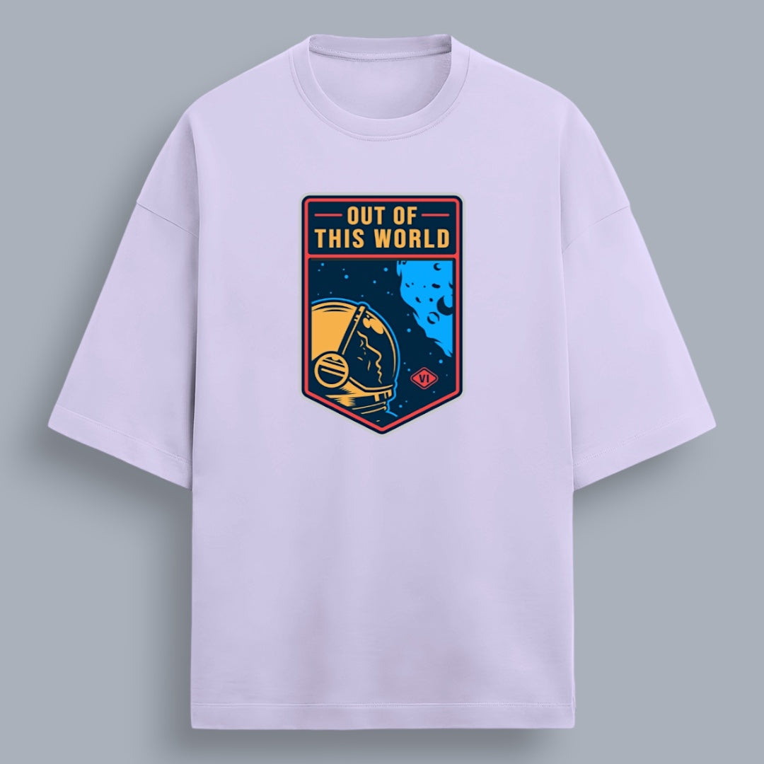 Out Of This World Men's Premium French Terry Oversized Tee