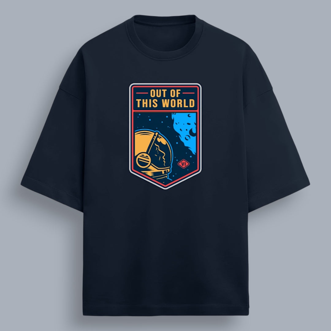 Out Of This World Men's Premium French Terry Oversized Tee