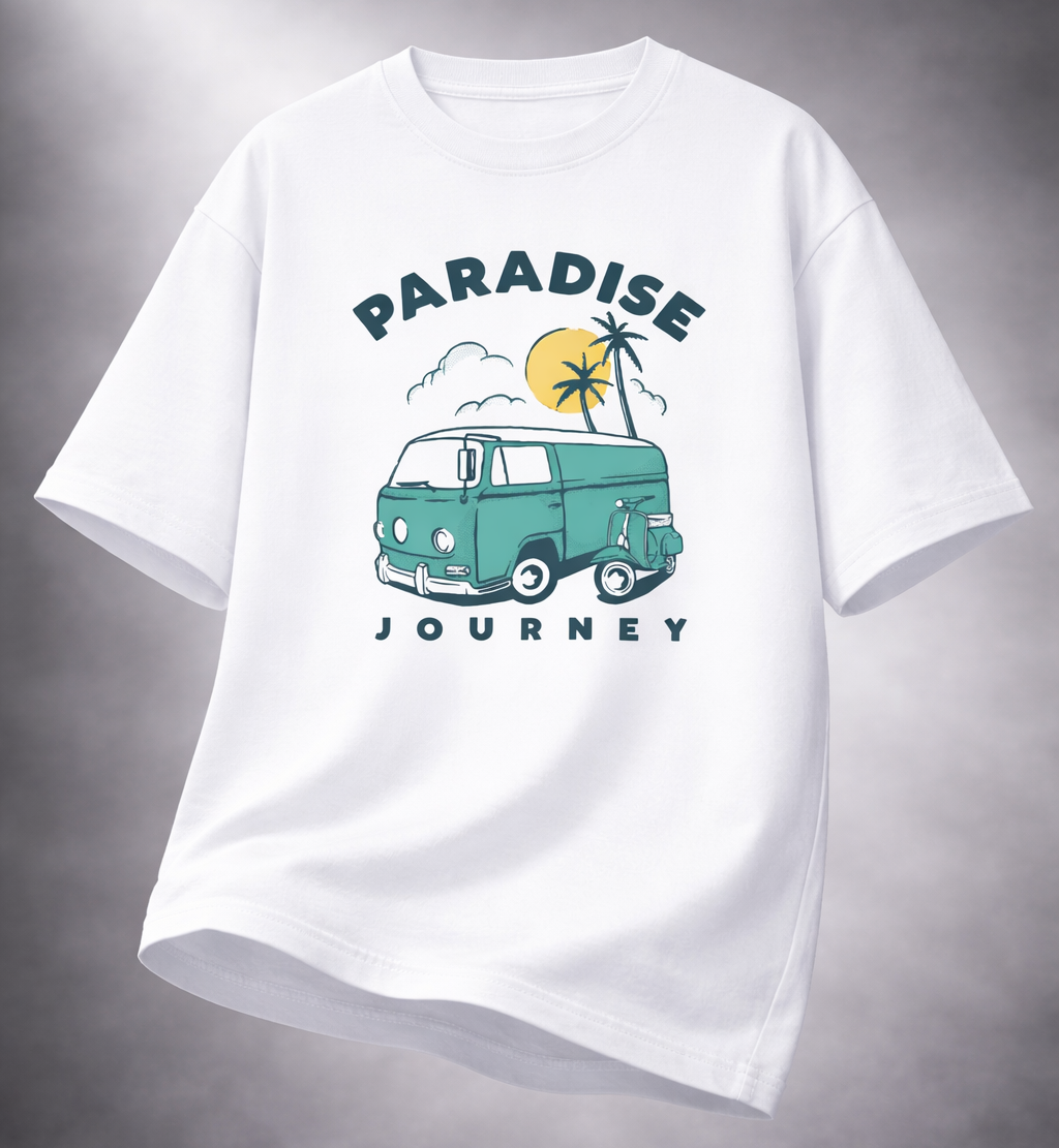 Paradise Journey Unisex Loose Fit Standard T-Shirt