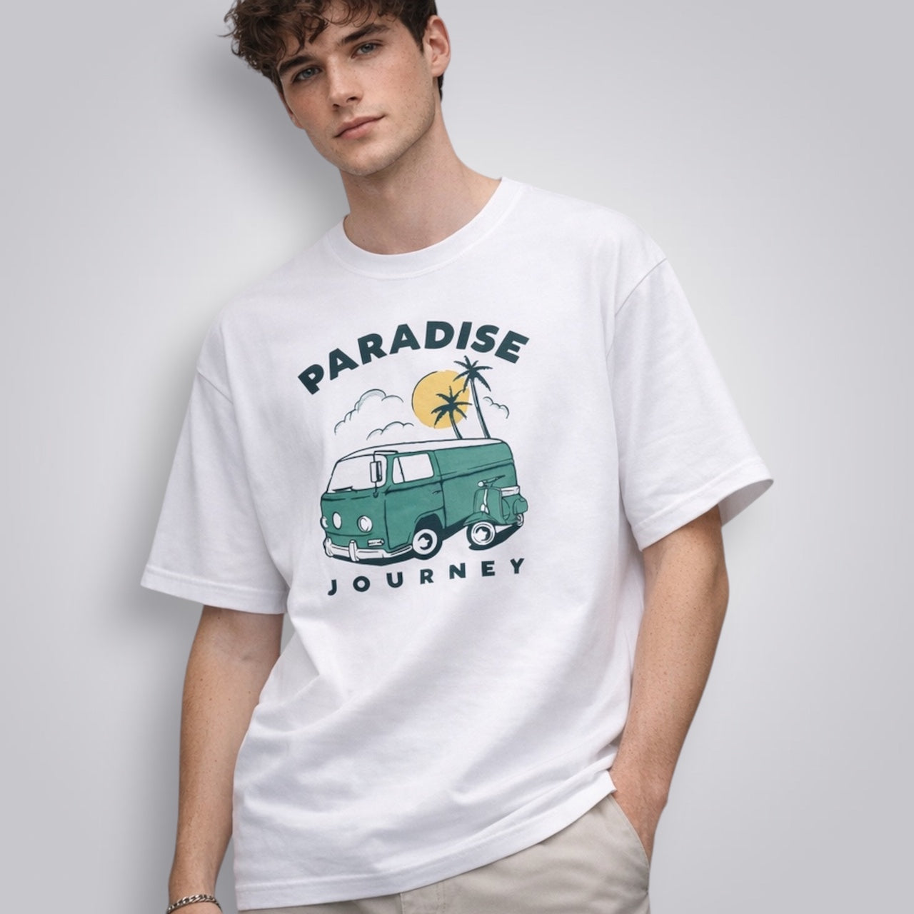 Paradise Journey Unisex Loose Fit Standard T-Shirt