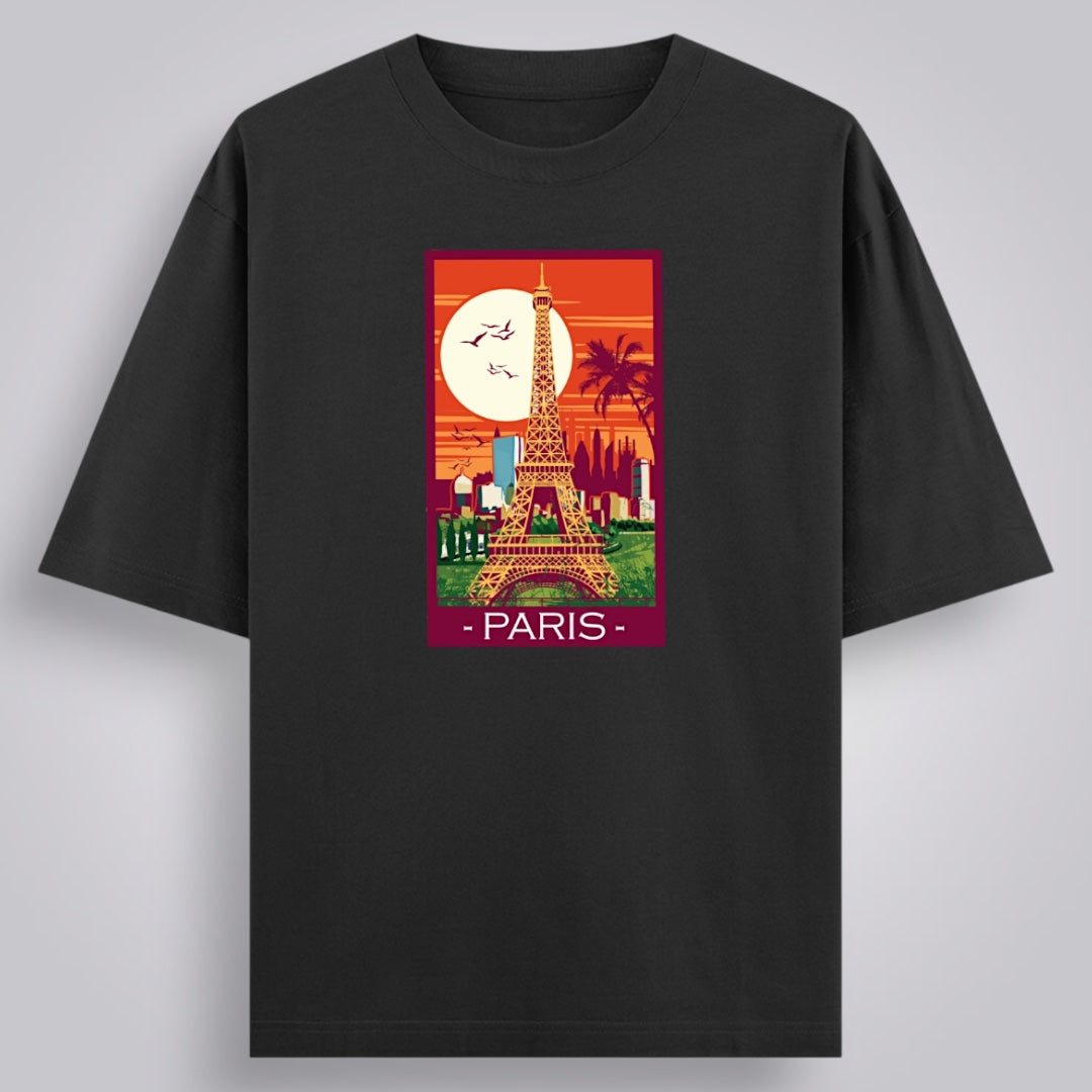 Paris Women's Oversized Classic T-Shirt