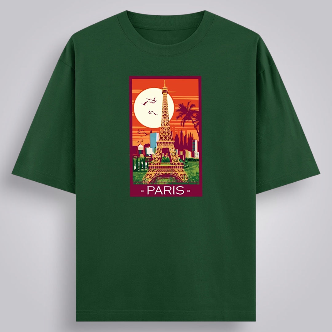 Paris Women's Oversized Classic T-Shirt