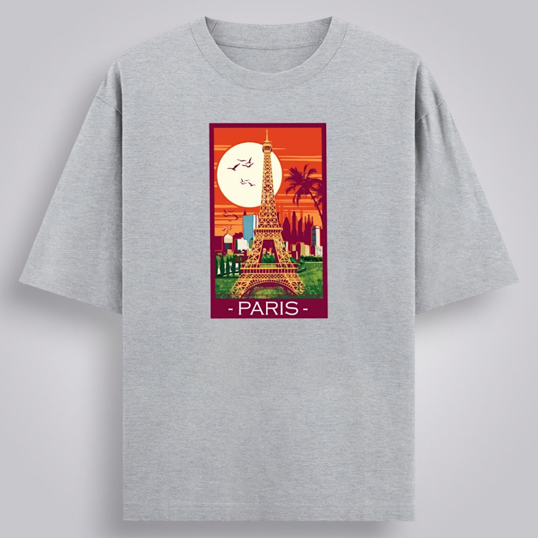 Paris Women's Oversized Classic T-Shirt