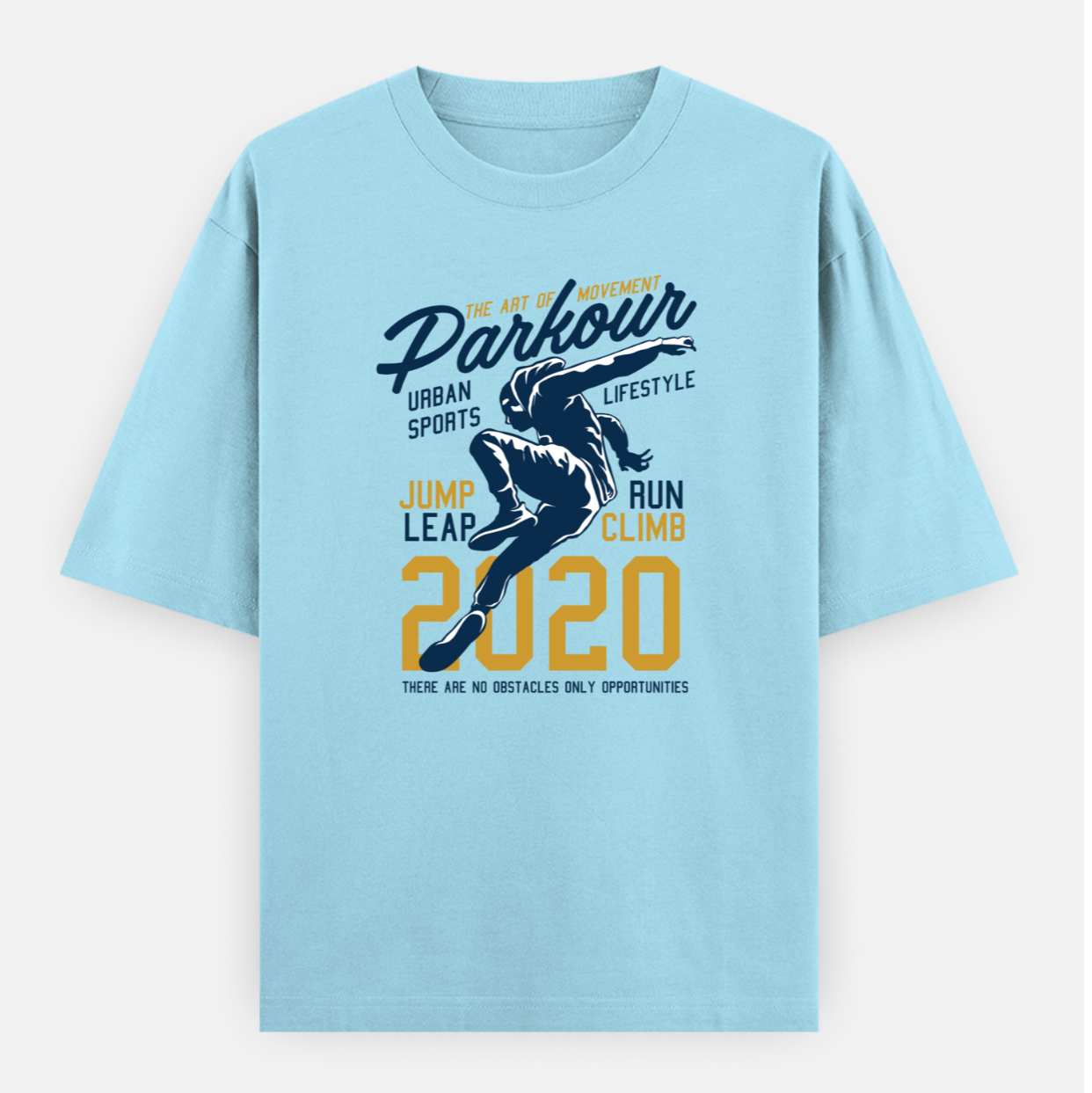 Parkour Men's Loose Fit Classic T-Shirt