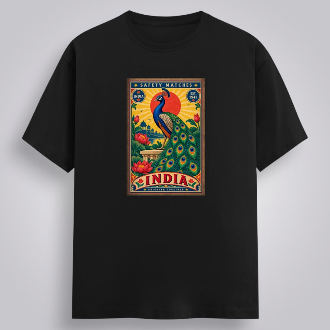 Peacock Women's Relaxed Fit T-Shirt