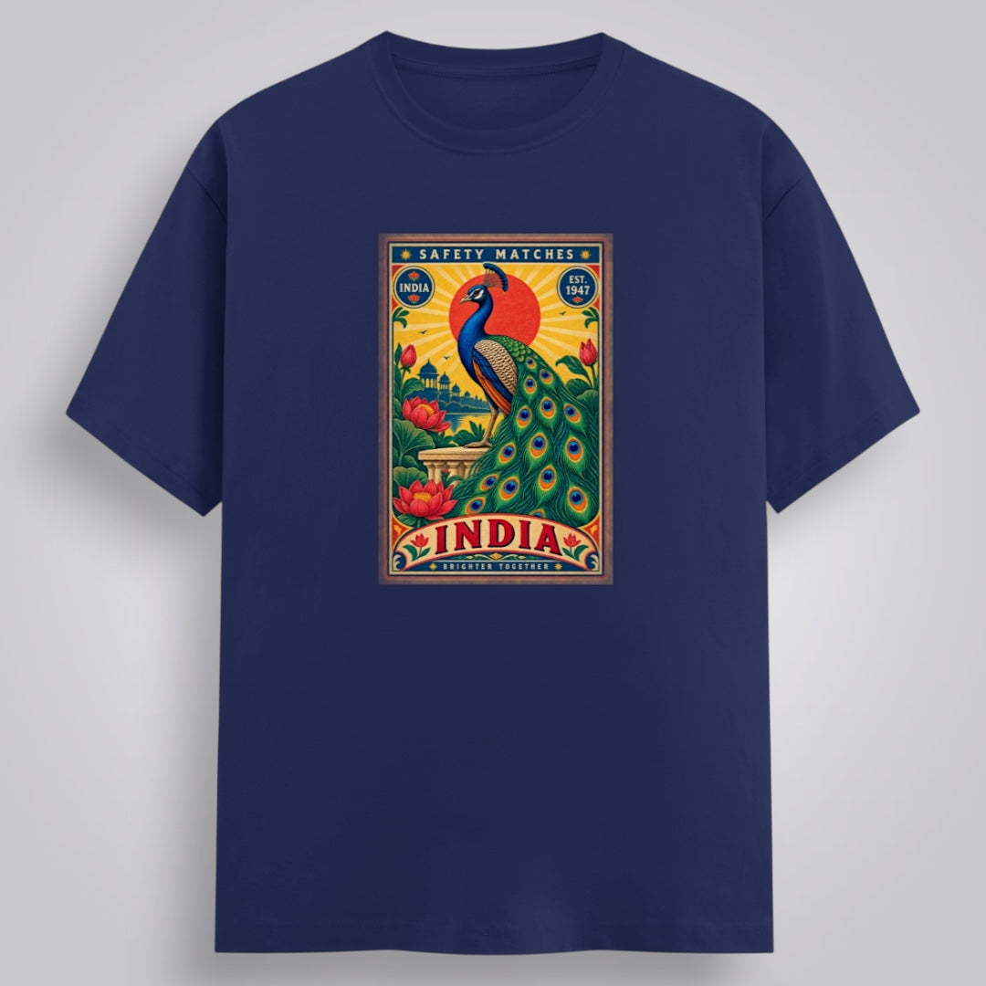 Peacock Women's Relaxed Fit T-Shirt