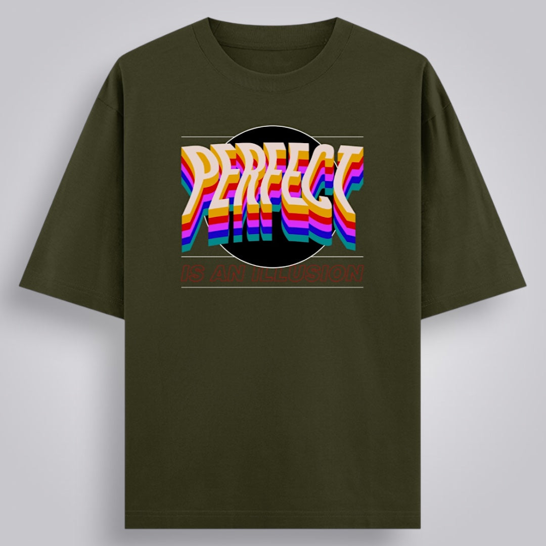 Perfect Is An Illusion Unisex Loose Fit Classic T-Shirt
