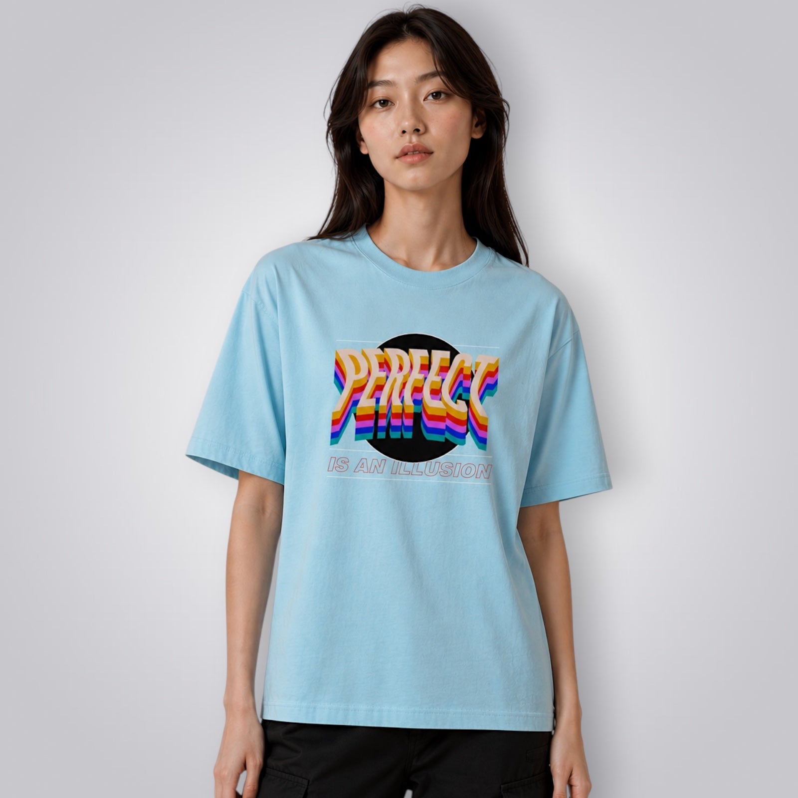 Perfect Is An Illusion Unisex Loose Fit Classic T-Shirt