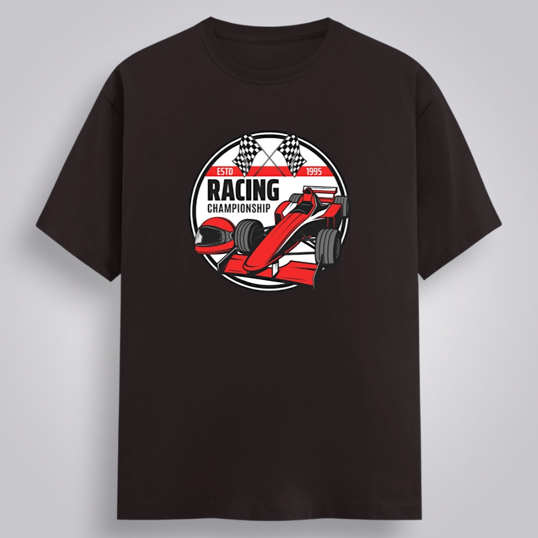 Racing Championship Men's Regular Fit T-Shirt