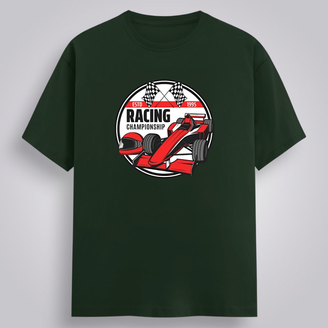 Racing Championship Men's Regular Fit T-Shirt