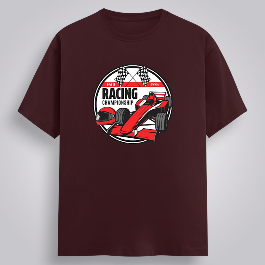 Racing Championship Men's Regular Fit T-Shirt