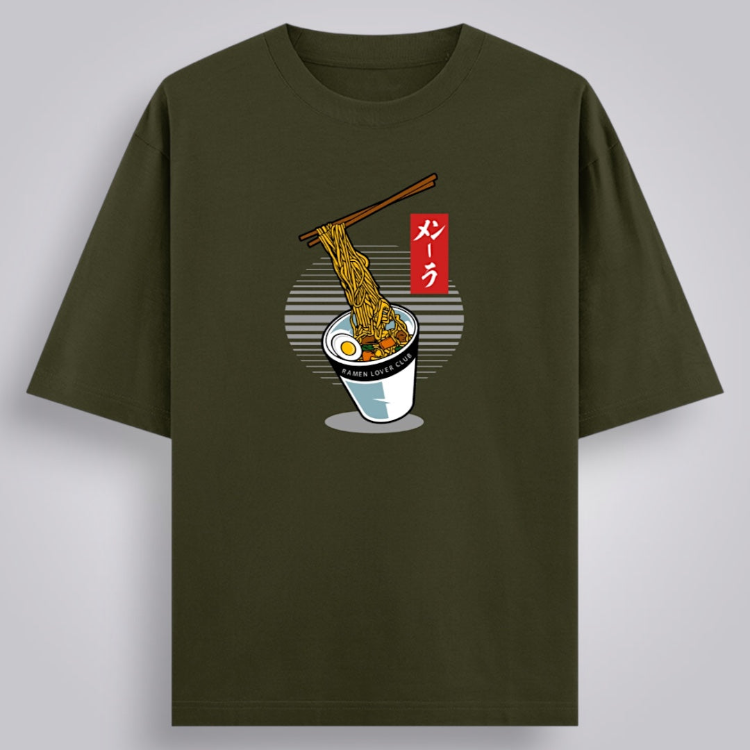 Ramen Lovers Club Unisex Oversized Classic T-Shirt