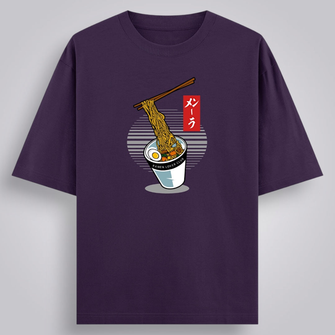 Ramen Lovers Club Unisex Oversized Classic T-Shirt
