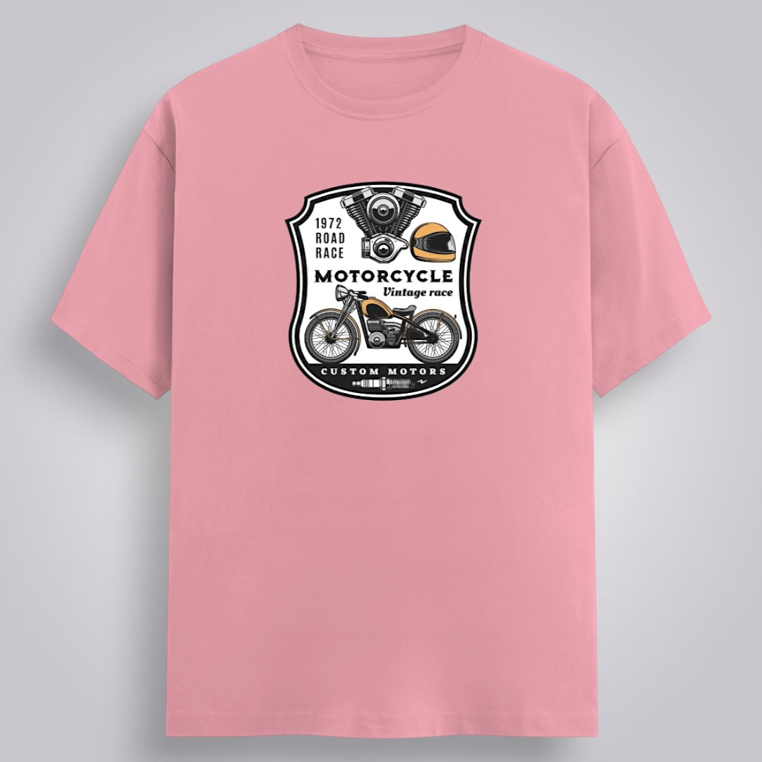 Motorcycle Vintage Race Men's Regular Fit T-Shirt