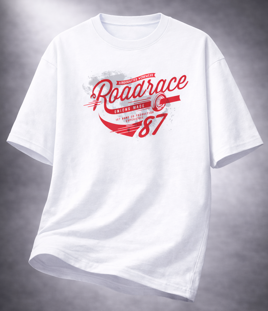 Roadrace Unisex Terry Oversized Tee