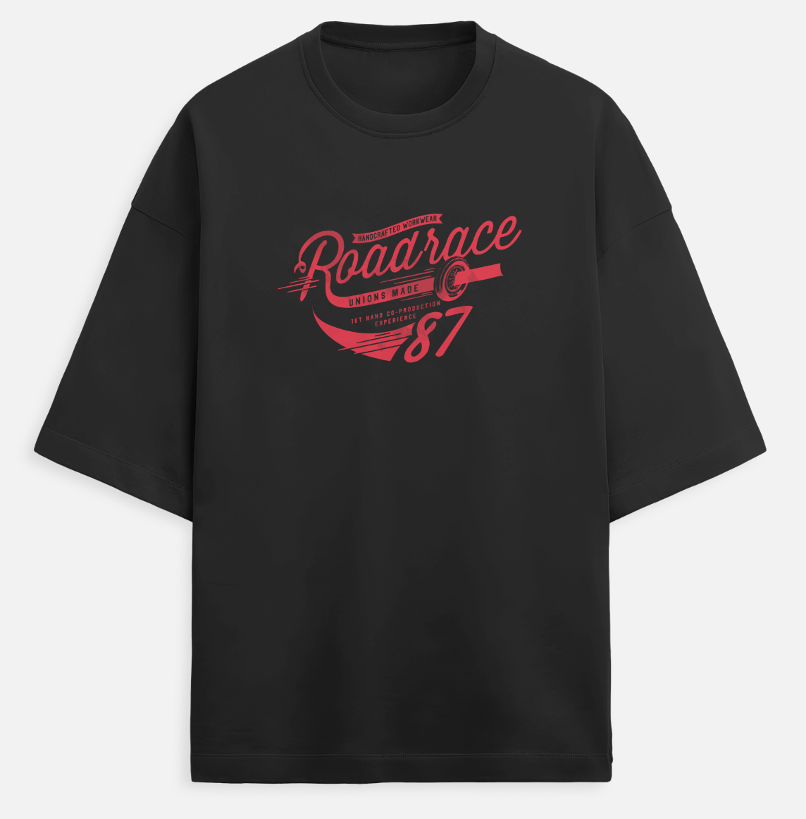 Roadrace Unisex Terry Oversized Tee