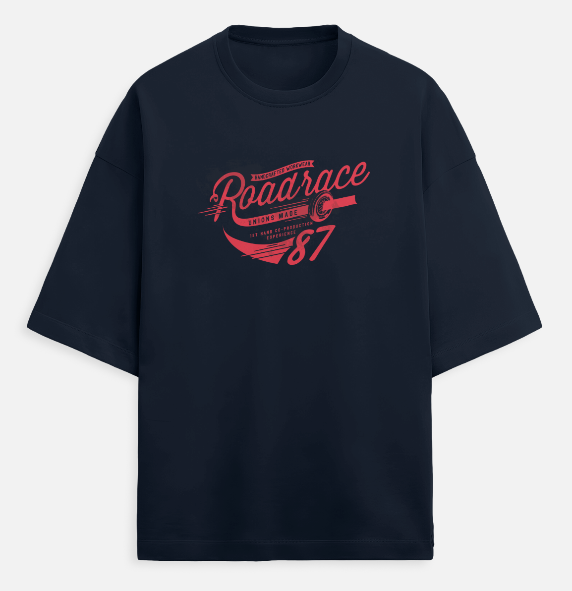 Roadrace Unisex Terry Oversized Tee