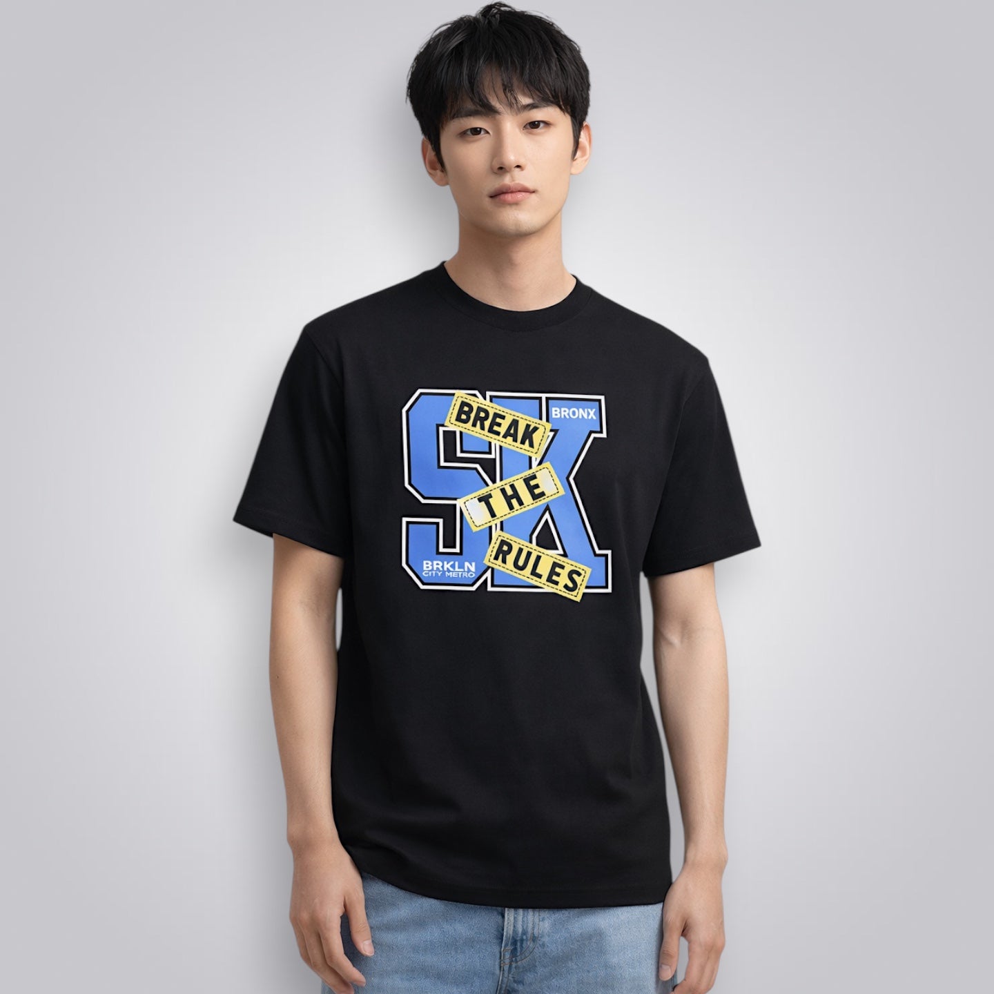 SK Break The Rules Men's Regular Fit T-Shirt