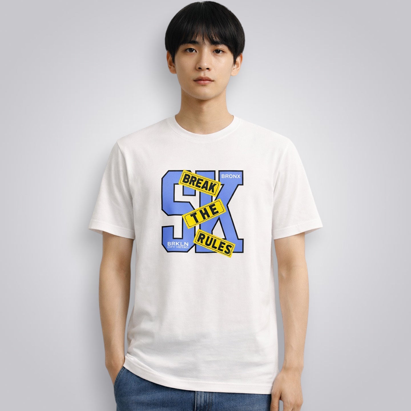 SK Break The Rules Men's Regular Fit T-Shirt
