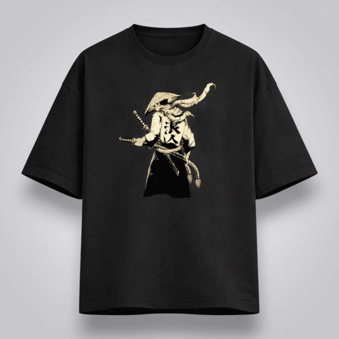 Samurai Men's Premium French Terry Oversized Tee