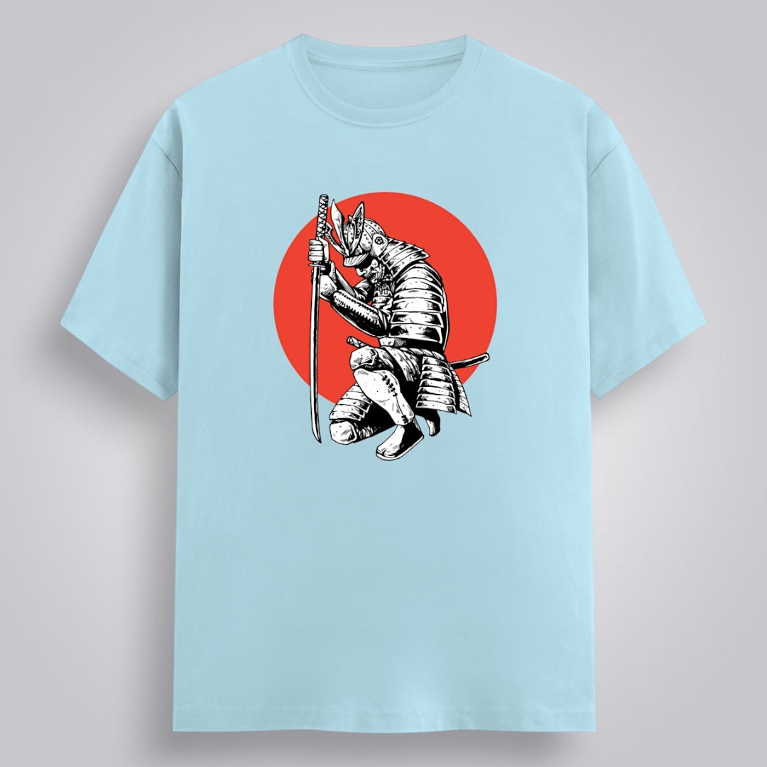 Kneeling Samurai Men's Regular Fit T-Shirt