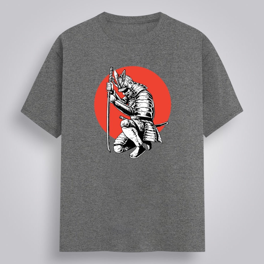 Kneeling Samurai Men's Regular Fit T-Shirt