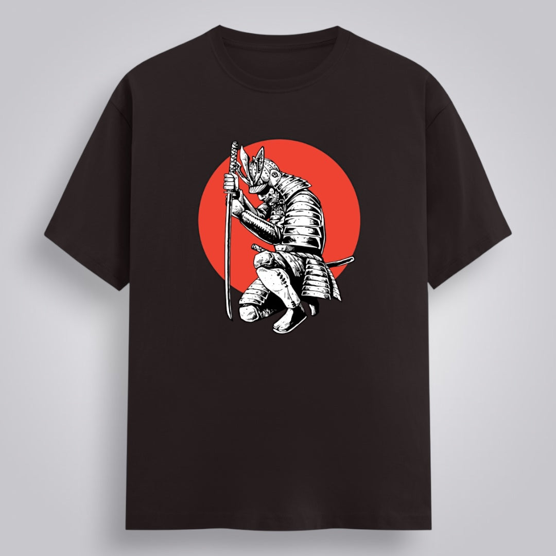 Kneeling Samurai Men's Regular Fit T-Shirt