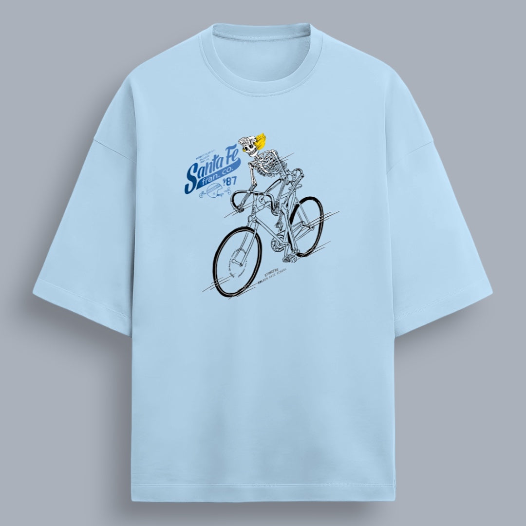 Santa Fe Women's Premium French Terry Oversized Tee