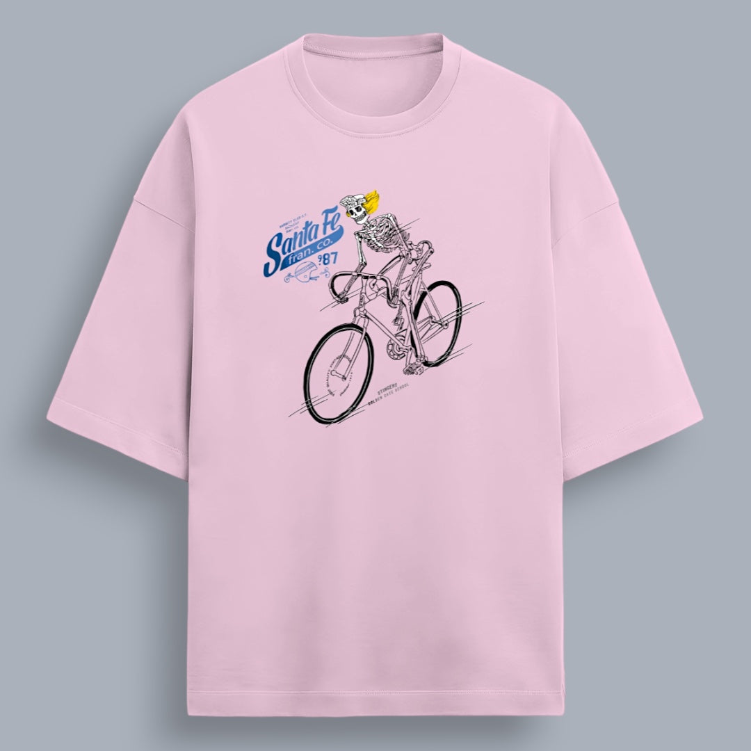 Santa Fe Women's Premium French Terry Oversized Tee