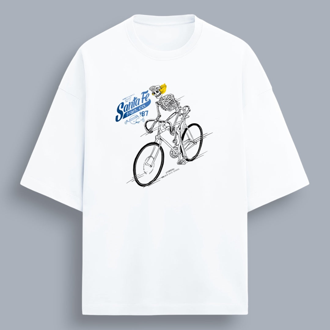 Santa Fe Women's Premium French Terry Oversized Tee