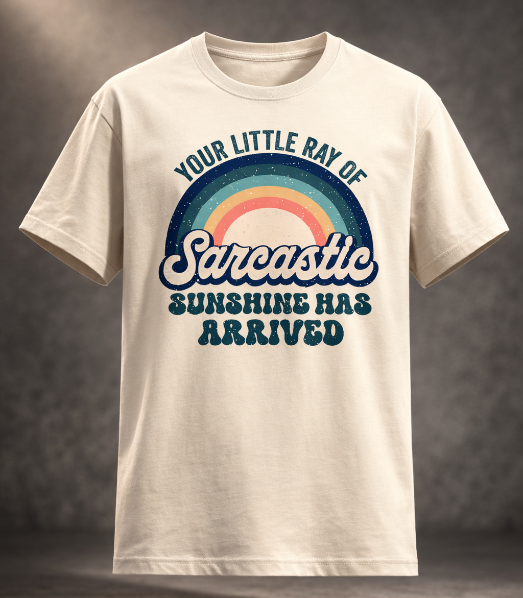 Sarcastic Sunshine Women's Boyfriend Fit T-Shirt